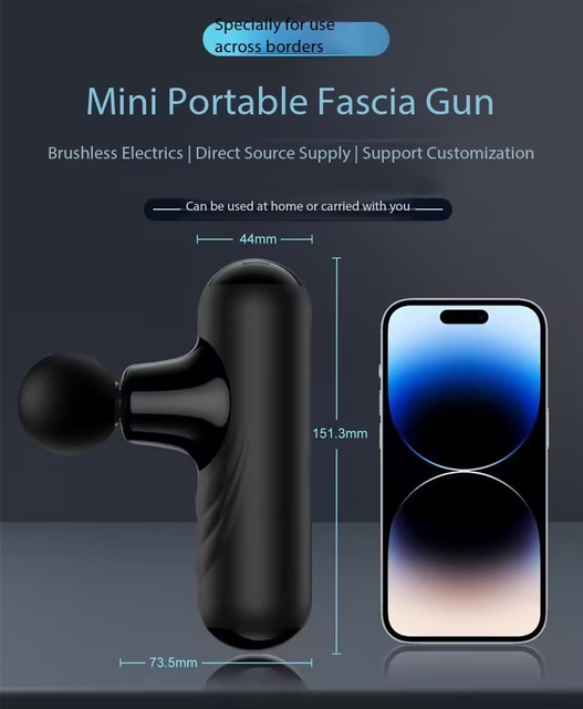 X12 Mini Fascia Gun Portable Deep Tissue Muscle Massage Gun